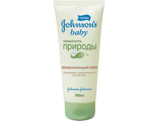 Крем увлажняющий "Нежность Природы" от Johnson's Baby