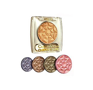 Тени для век Chrome Shine (оттенок № 179 Midnight Stars) от L'Oreal