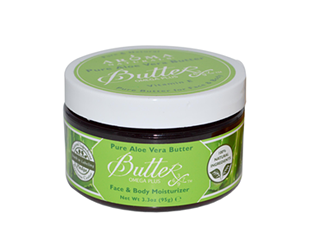 Натуральное шелковистое масло для лица и тела Pure Aloe Vera Butter от Aroma Naturals