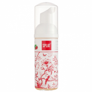 Очищающая пенка для зубов и десен с ароматом дикой малины "Oral Care Foam" 2 в 1 (Raspberry) от Splat