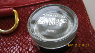 Стойкие гелевые тени-тату "COLOR-TATTOO 24H" (Оттенок № 55 Immortal Charcoal) от Maybelline