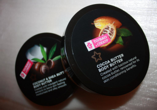 Масло для тела Coconut & Shea butter и Cocoa Butter от Superdrug Naturals