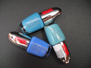 Блестящий лак для ногтей из летней коллекции 2011 BLUE PARADISE от Pupa