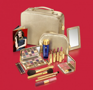 Набор косметики в чемоданчике Рождество 2010 от Estee Lauder 