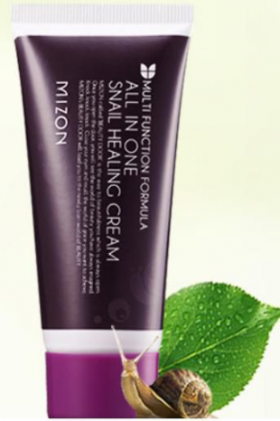 Крем для лица Snail Healing Cream All-In-One от Mizon