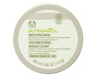 Разглаживающая маска для лица Nutriganics от The Body Shop