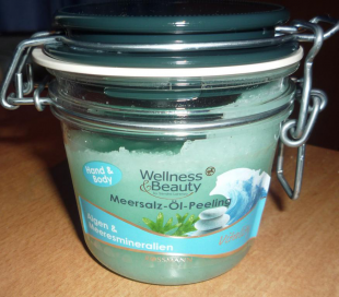 Скраб для тела "Морская соль" от Wellness and Beauty