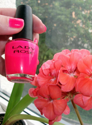Лак для ногтей № 637 быстросохнущий, без ацетона от Lady Rose