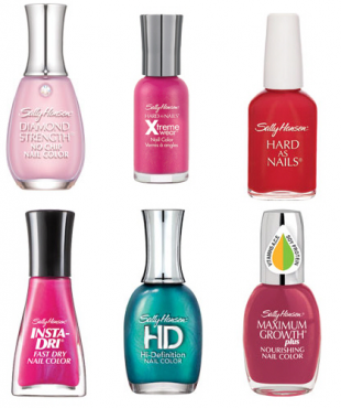 Цветные лаки для ногтей от Sally Hansen
