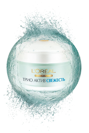 Гель-крем для лица ультра-увлажнение ТРИО АКТИВ СВЕЖЕСТЬ от L'Oreal