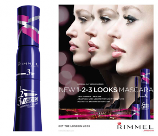 Тушь для ресниц London 1-2-3 Looks от Rimmel