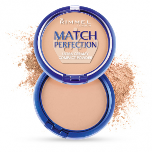 Компактная пудра Match Perfection (оттенок № 100 Ivory) от Rimmel
