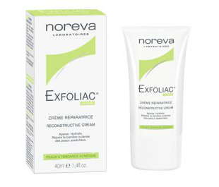 Восстанавливающий крем для лица Exfoliac Reconstructive Cream от NOREVA LED