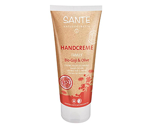 Крем для рук с ягодами Годжи и Оливой от Sante Naturkosmetik