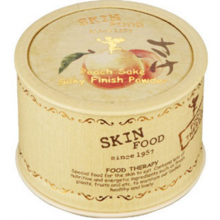 Рассыпчатая пудра Peach Sake silky finish powder от Skinfood