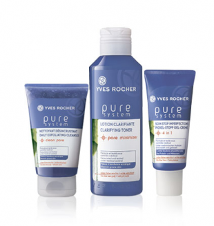 Набор Pure System для проблемной кожи лица от Yves Rocher