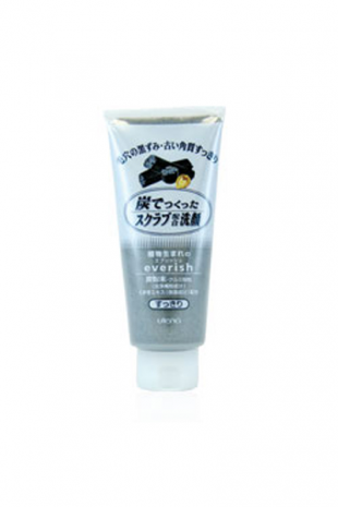 Скраб для лица из древесного угля и скорлупы грецкого ореха Everish Scrub Wash от Utena