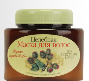 Целебная Маска для волос от Рецепты Бабушки Агафьи