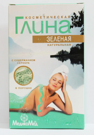 Косметическая Зеленая глина от Медикомед