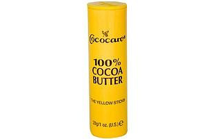 100% масло какао в стике: 100% Cacao Butter the yellow stick от Cococare