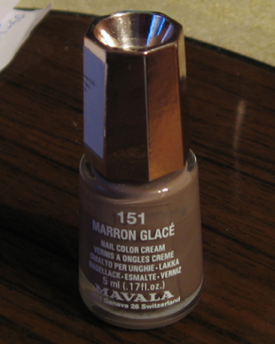 Лак для ногтей Marron glace 151 от Mavala