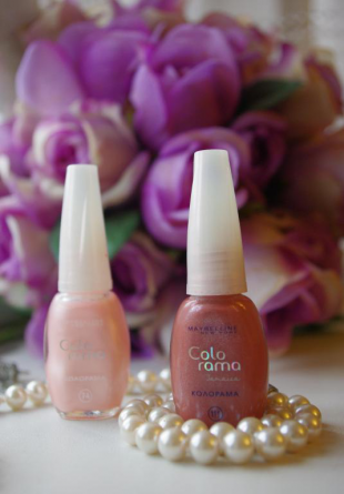 Лак для ногтей Colorama (оттенки 74, 75, 111) от Maybelline