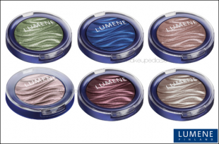 Тени для век Blueberry long-wear crystal от Lumene