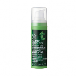 Ночной крем против прыщей Tea Tree Blemish Fade Night Lotion от The Body Shop