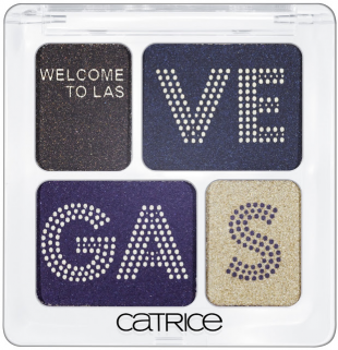 Тени для век из лимитированной коллекции Welcome to Las-Vegas (оттенок № 01 Courtian Up!) от Catrice