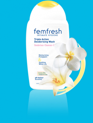 Дезодорирующее средство для интимной гигиены от Femfresh