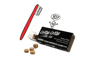 Твердая зубная паста "Шу Шу - Я тебя люблю" от Lush