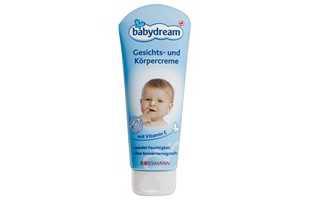 Детский крем для лица и тела Babydream от Rossmann
