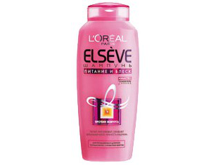 Шампунь Elseve Питание и блеск от L'Oreal