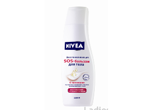 Восстанавливающий SOS-бальзам для тела с пантенолом от Nivea