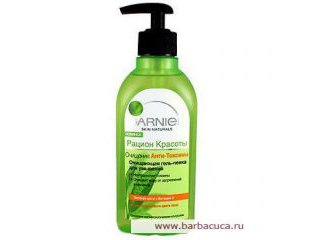 Очищающая гель-пенка для умывания "Анти-токсины" от Garnier