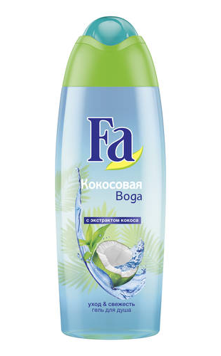 Гель для душа "Кокосовая вода" от Fa
