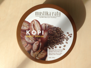 Скраб для тела "Кофе" от Mustika Ratu