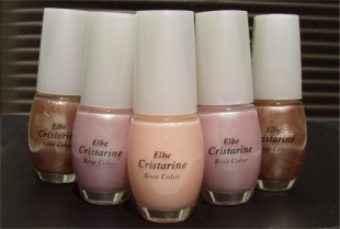 Лак для ногтей Elbe Cristarine Rose Color (оттенок № 622) от Roseekorea