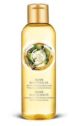 Сухое масло для тела и волос Olive Beautifying Oil от The Body Shop