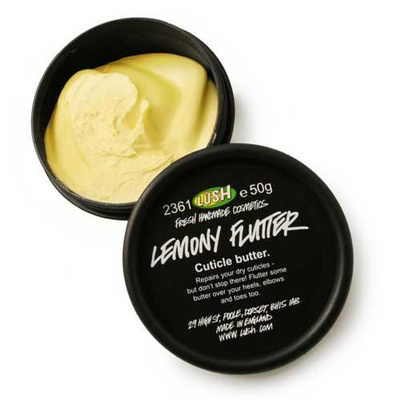 Крем для рук и кутикулы Lemony Flutter (Лимонная сенсация) от Lush