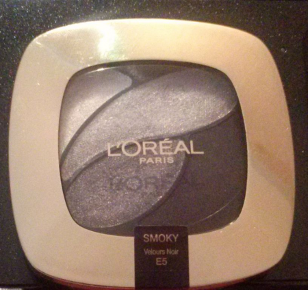 Тени для век Color Riche (оттенок № E5 Smoky Velours Noir) от L'Oreal