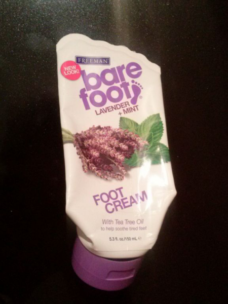 Крем для ног Bare Foot Lavander +Mint от Freeman