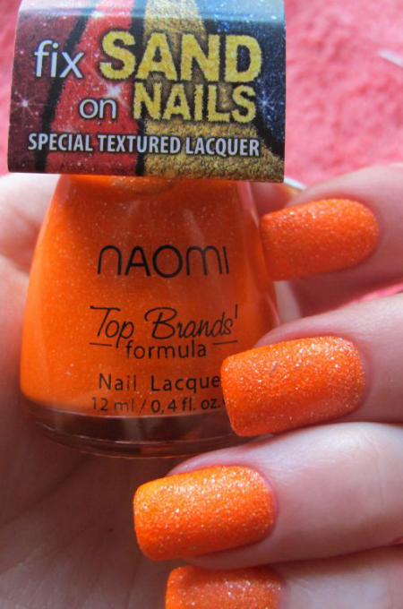 Лак для ногтей Sand Nails (оттенок № 635) от Naomi