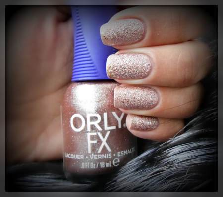 Песочный лак для ногтей FX (оттенок № 20440 Rose pixel) от Orly