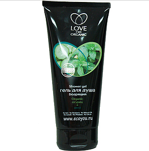 Бодрящий гель для душа "Огурец" Love 2 mix от Organic Shop