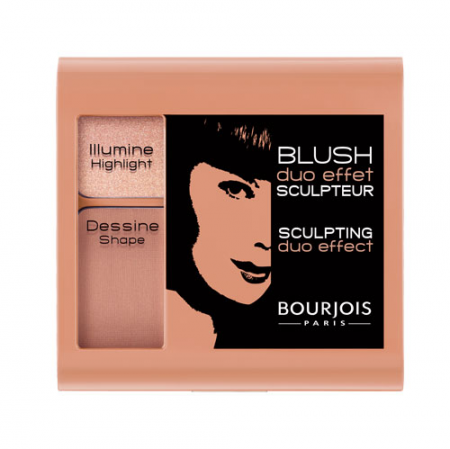 Двойные румяна для лица Blush Duo Effet Sculpteur от Bourjois