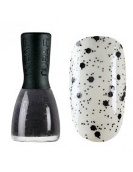 Лак для ногтей (оттенок G715 Black Polka Dot) от Nubar