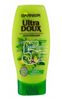 Бальзам-ополаскиватель для волос "5 трав" Укрепляющий Ultra Doux от Garnier