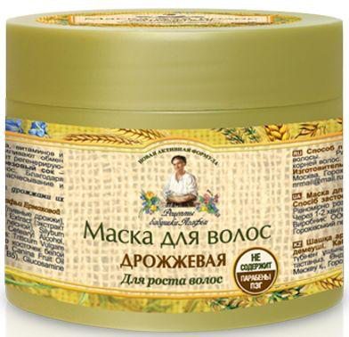 Маска для волос Дрожжевая от Рецепты бабушки Агафьи