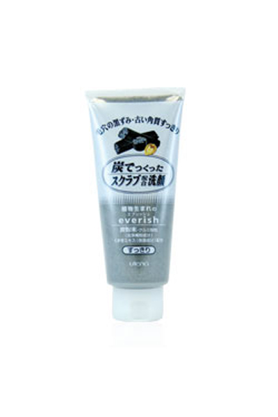 Скраб для лица из древесного угля и скорлупы грецкого ореха Everish Scrub Wash от Utena